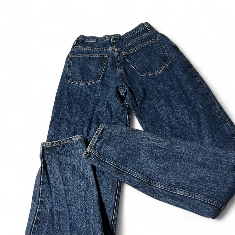 Vintage Gap Classic Blue Mom Denim Jeans sz 8 extra long